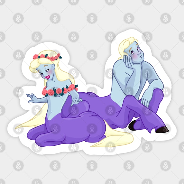 Lovers Quarrel Sticker by Fransisqo82